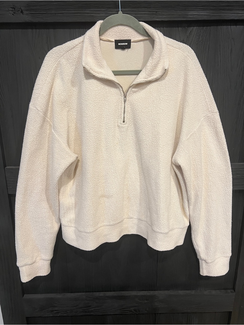 2-piece Monrow Teddy Fleece Tracksuit, L